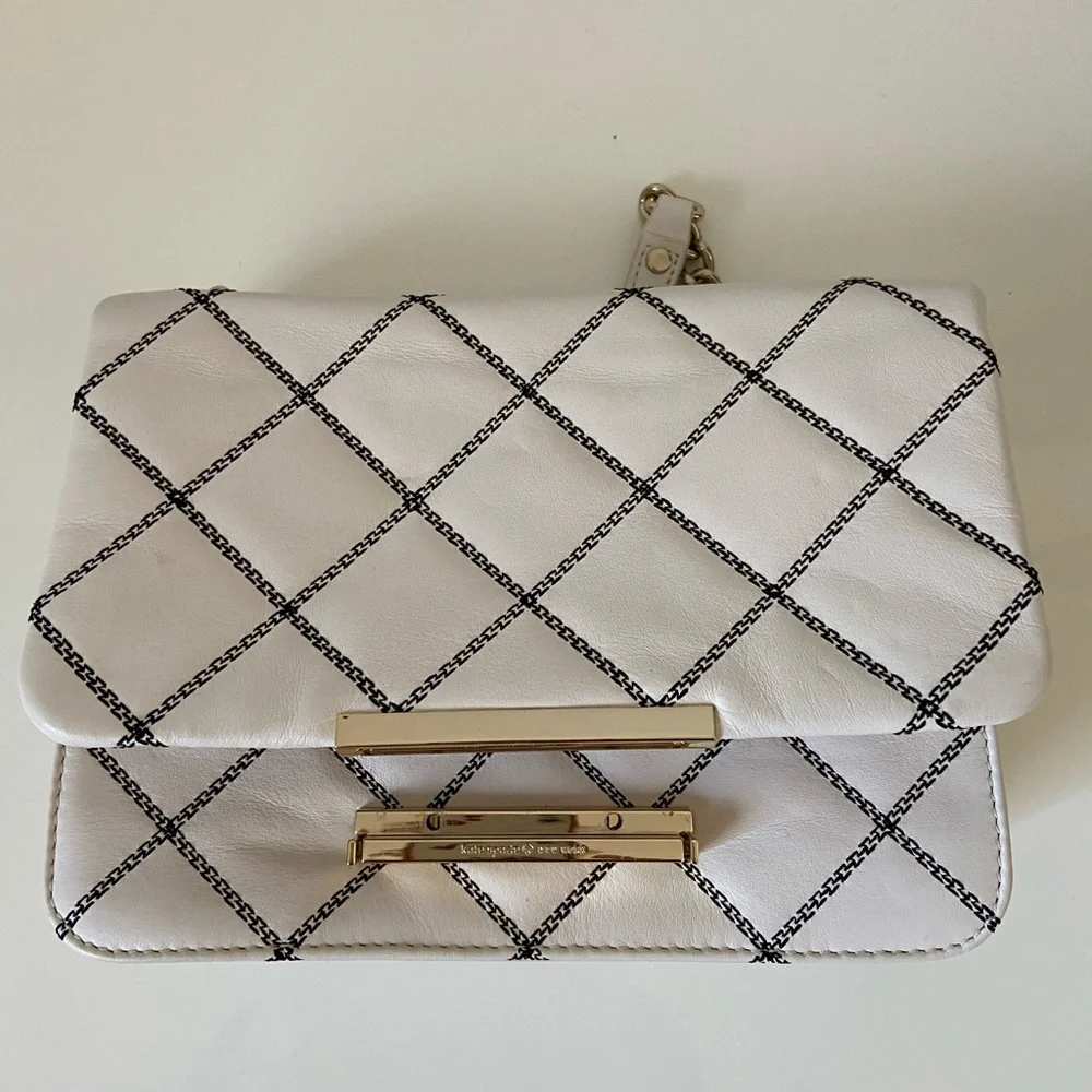 New Kate Spade Lawren Emerson Place White Purse PXRU6524 Retail Price $398